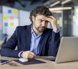 Man on laptop